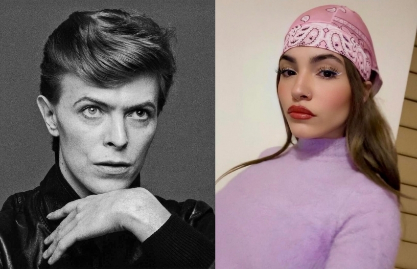 데이비드 보위(왼쪽)와 딸 렉시 존스. 데이비드 보위‧렉시 존스 인스타그램 캡처