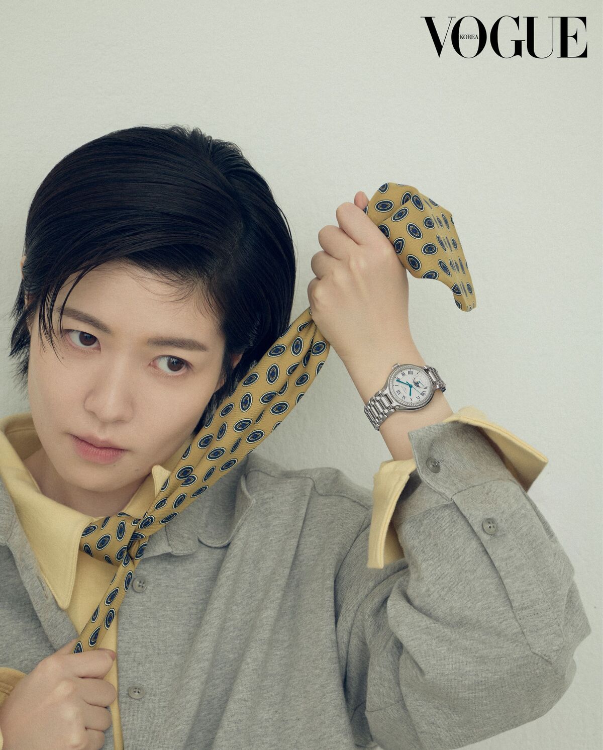 패션 매거진 보그 코리아 3월호 커버를 장식한 배우 심은경. 보그 코리아