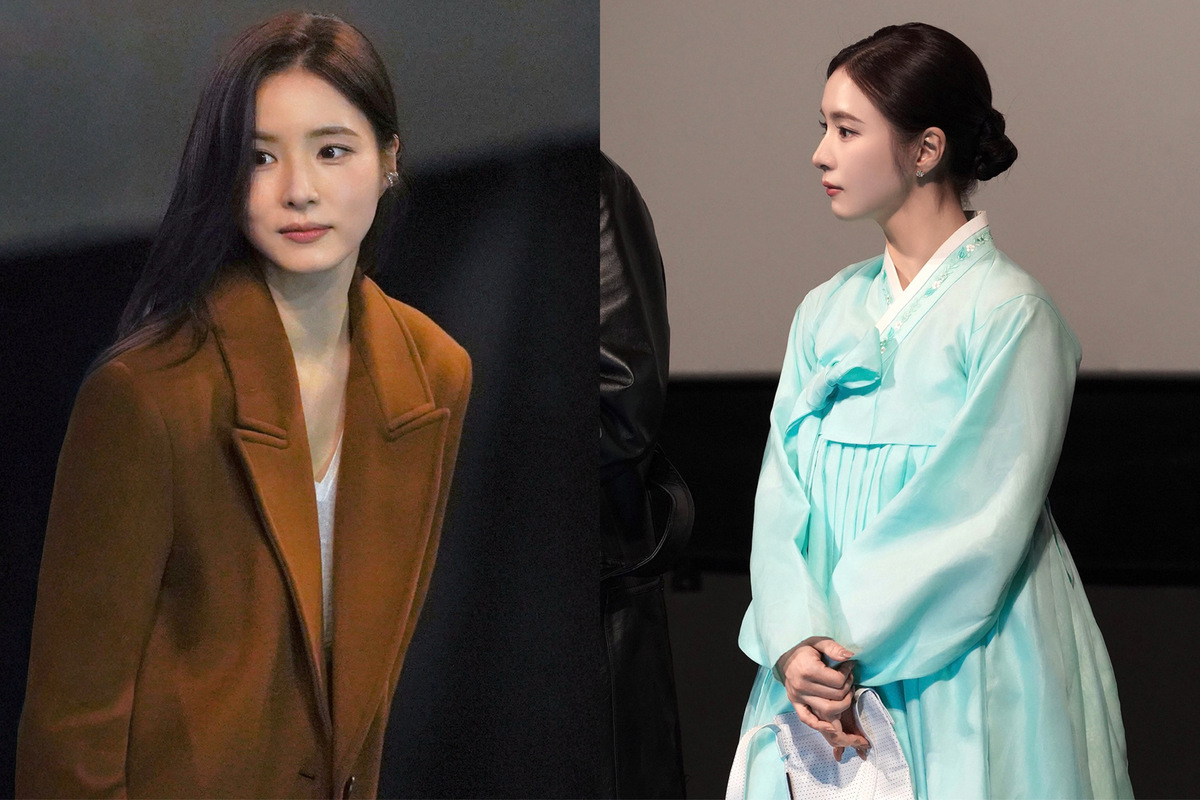 신세경이 무대인사 현장마다 180도 달라지는 스타일링을 보여 화제가 되고 있다. 더프레젠트컴퍼니 제공