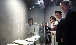 국립중앙박물관 방문한 이재명 대통령 [한강로사진관]