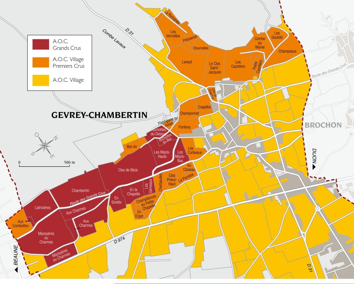 쥬브레 샹베르탱. 부르고뉴와인협회