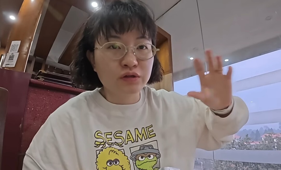 '네팔에 온 이유' 영상 속 원지. 유튜브 채널 '원지의 하루' 영상 캡처