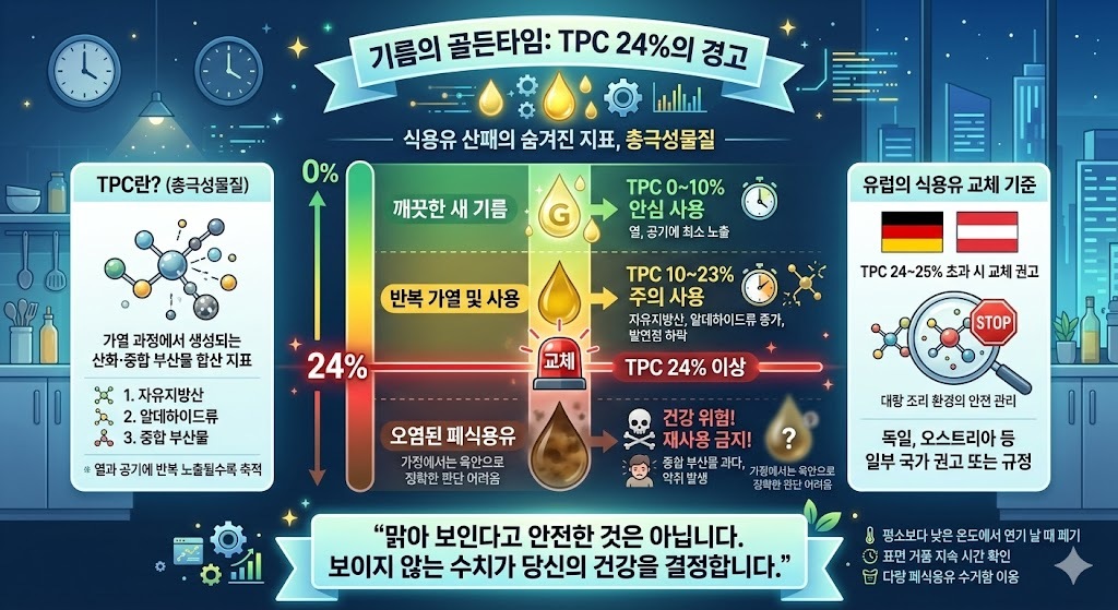 기름의 골든타임: TPC 24%의 경고. 제미나이 생성 그래픽