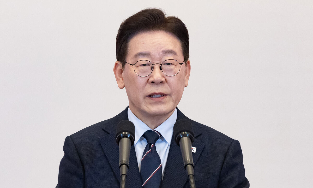 이재명 대통령. 청와대사진기자단