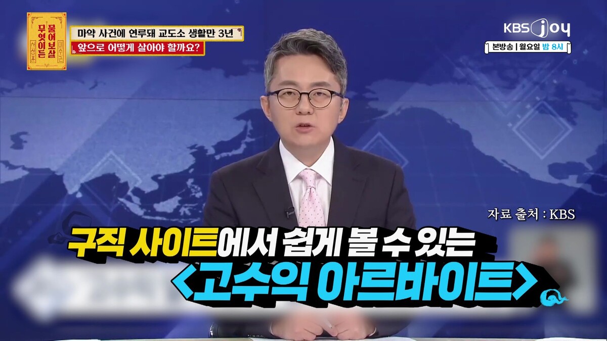 구직 사이트에서 쉽게 찾아볼 수 있는 ‘고수익 아르바이트’에 현혹된 사연자. KBS JOY ‘무엇이든 물어보살’ 제공