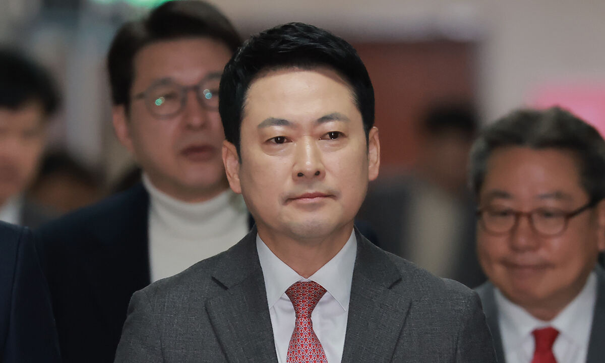 국민의힘 장동혁 대표. 연합뉴스