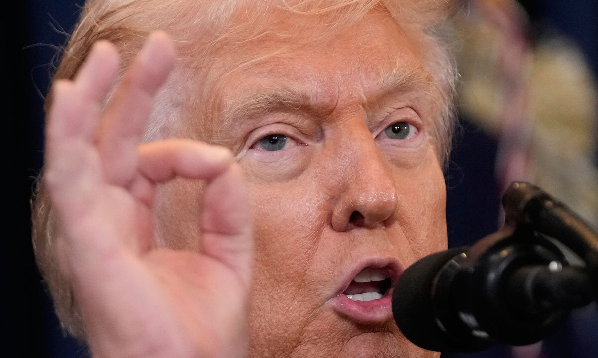 도널드 트럼프 미국 대통령. AP연합