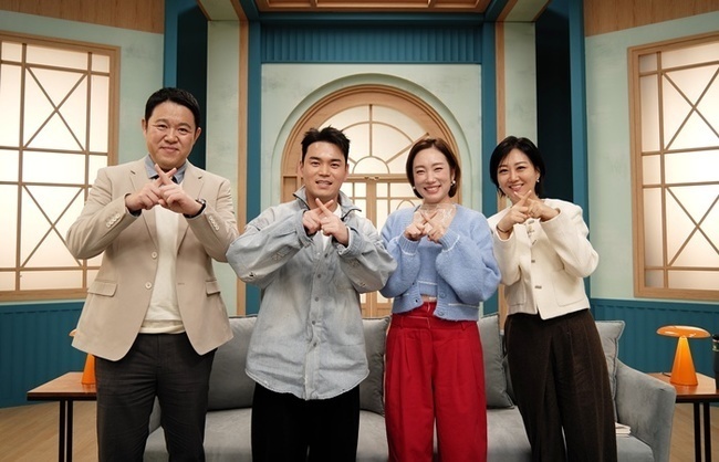 TV CHOSUN 'X의 사생활' 출연진.&nbsp;(왼쪽부터) 김구라, 천록담, 정경미, 장윤정.&nbsp;TV CHOSUN