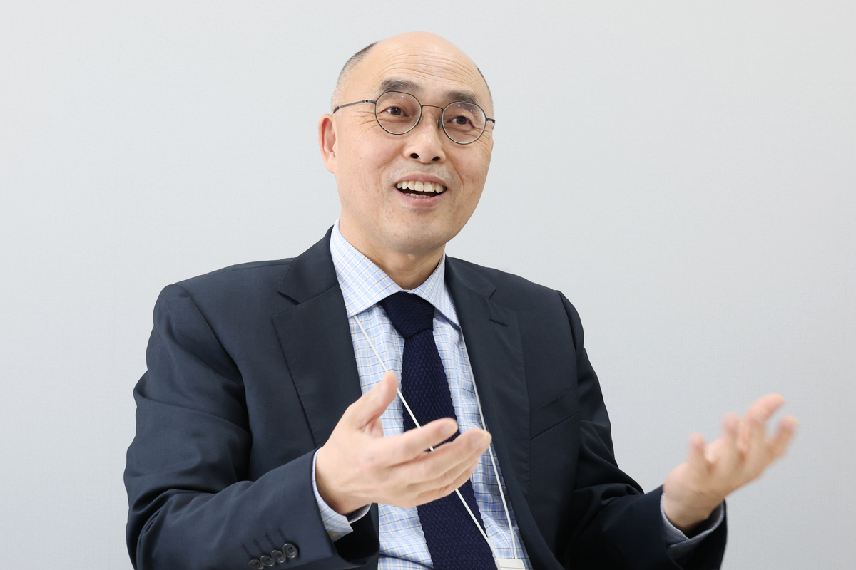 안성일 CHRO(최고인사책임자)가 지난 11일 서울 중구 락앤락 본사에서 세계일보와의 인터뷰를 진행하고 있다. 한윤종 기자