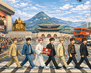  애비로드와 광화문광장