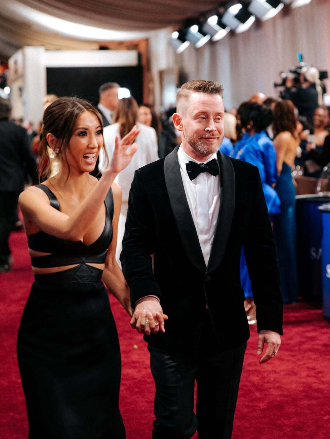 맥컬리 컬킨(오른쪽)과 브렌다 송. 맥컬리 컬킨 인스타그램 캡처