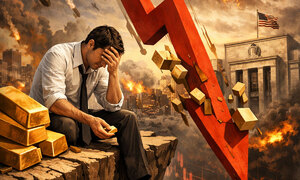 “팔 걸 그랬나” 개미들 피눈물…믿었던 금의 배신 ‘하루 새 7.87% 폭락’