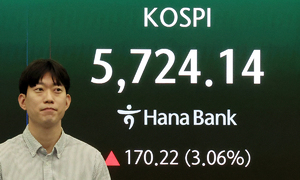 종전 기대감에 코스피 5700선 회복…개미들은 1.4조 챙기며 '환호'