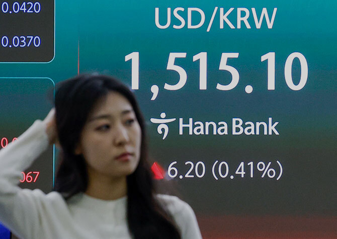 이어지는 중동 긴장에 환율 1520원 넘어<br>금융위기 이후 처음