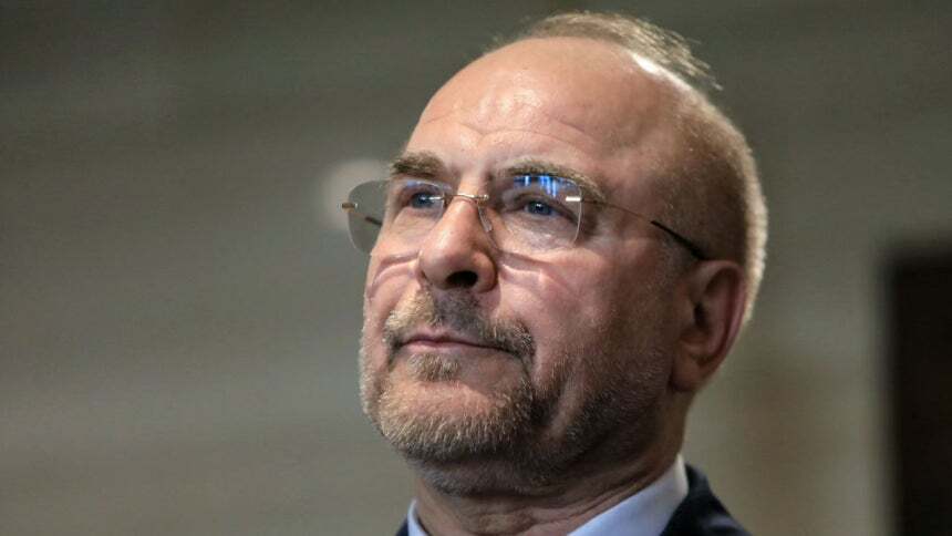 모하마드 바게르 갈리바프 이란 의회 의장. AFP=연합뉴스