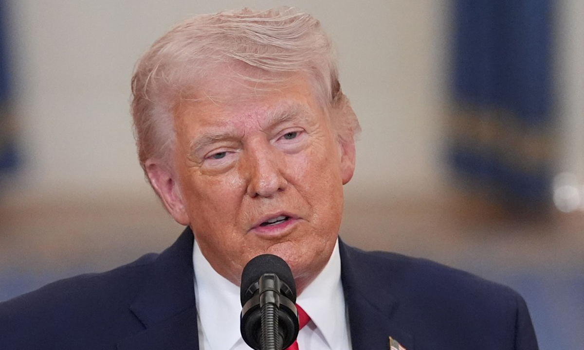 도널드 트럼프 미국 대통령. AFP연합뉴스