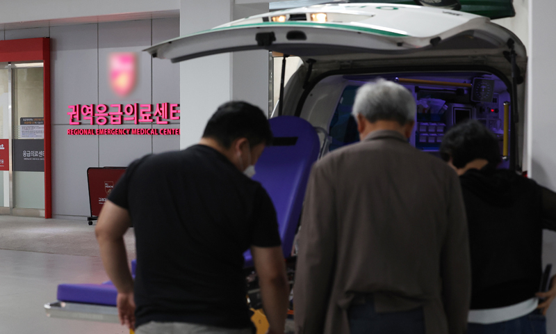 전남 지역 응급의료기관의 환자 수용 거부 사례가 최근 3년 사이 2.8배 급증한 것으로 나타났다. 사진은 기사 내용 이해를 돕기 위한 자료사진. 연합뉴스