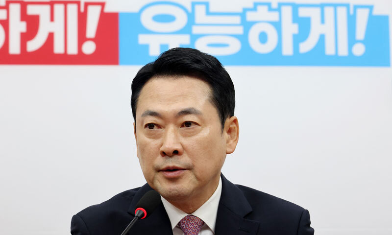 국민의힘 장동혁 대표. 연합