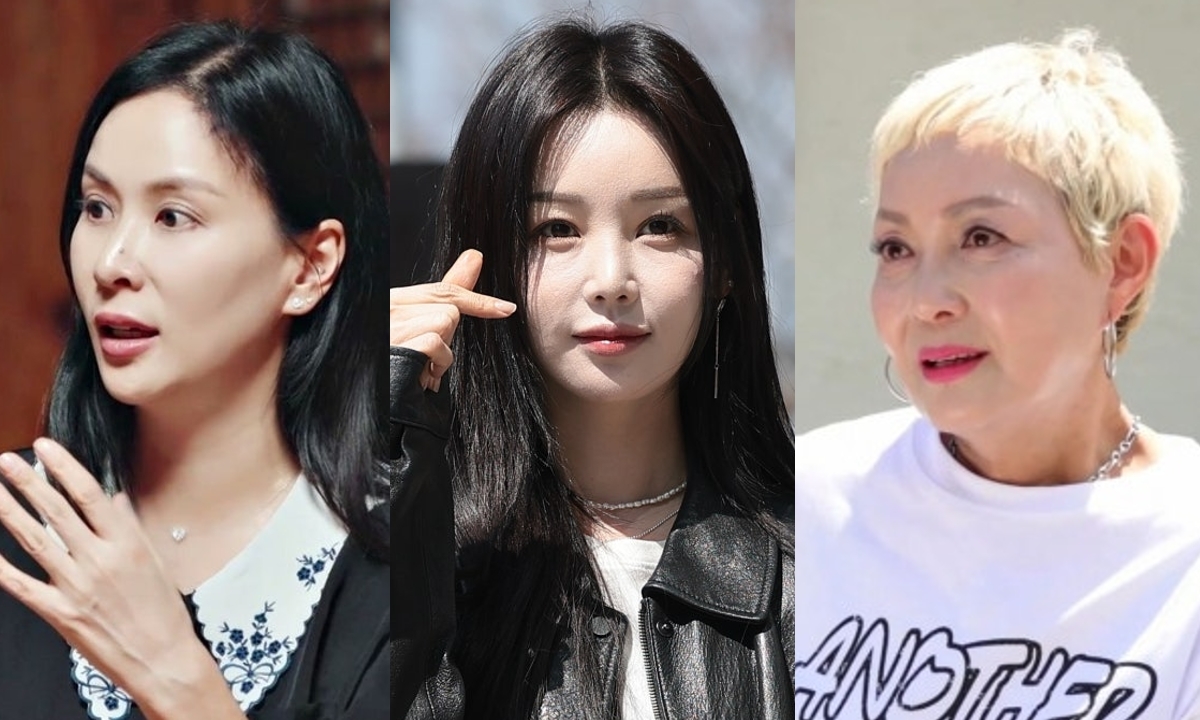 (왼쪽부터) 고소영, 남규리, 홍진희. MBN·뉴스1·KBS2 제공