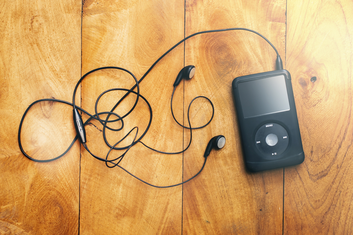 가상의 MP3 기기 이미지. 게티이미지뱅크
