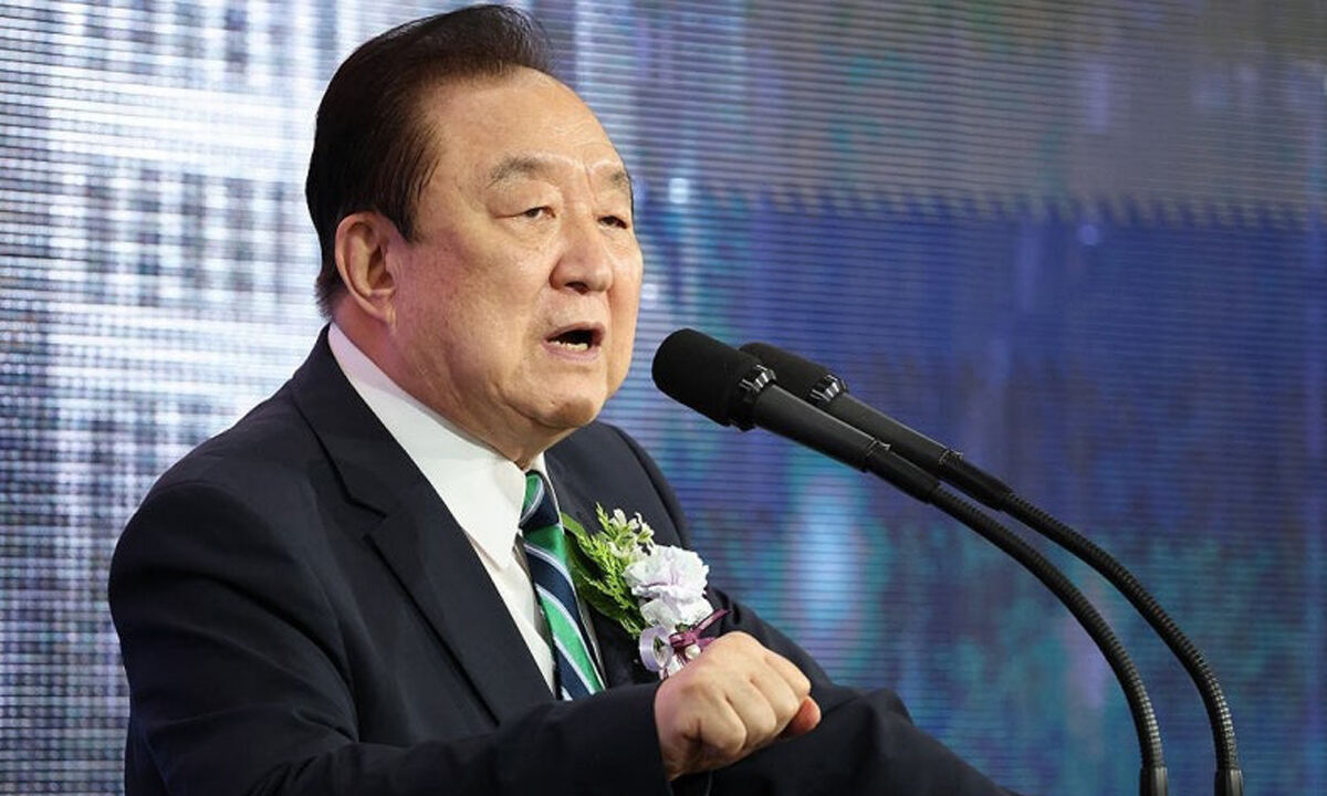정대철 대한민국 헌정회장. 국회사진기자단