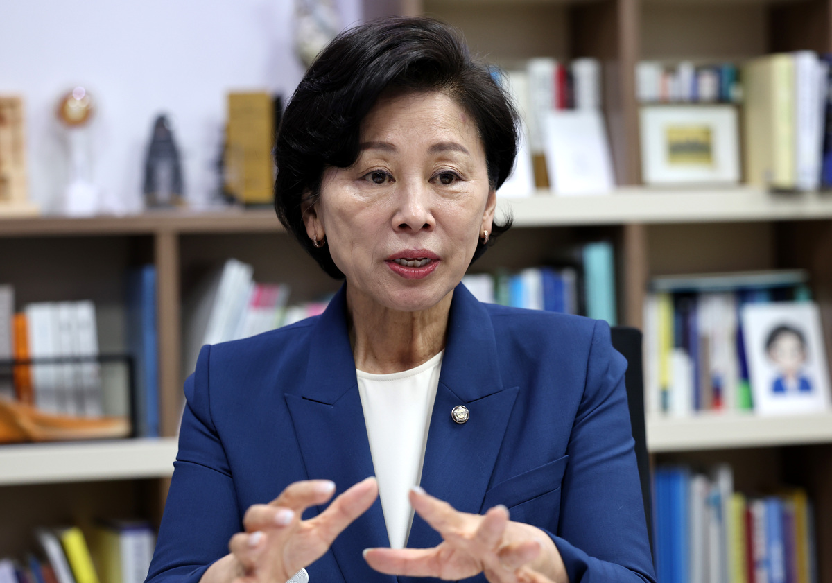22대 국회 하반기 부의장에 도전한 더불어민주당 남인순 의원이 11일 서울 여의도 국회 의원회관에서 세계일보와 인터뷰하고 있다.&nbsp;허정호 선임기자