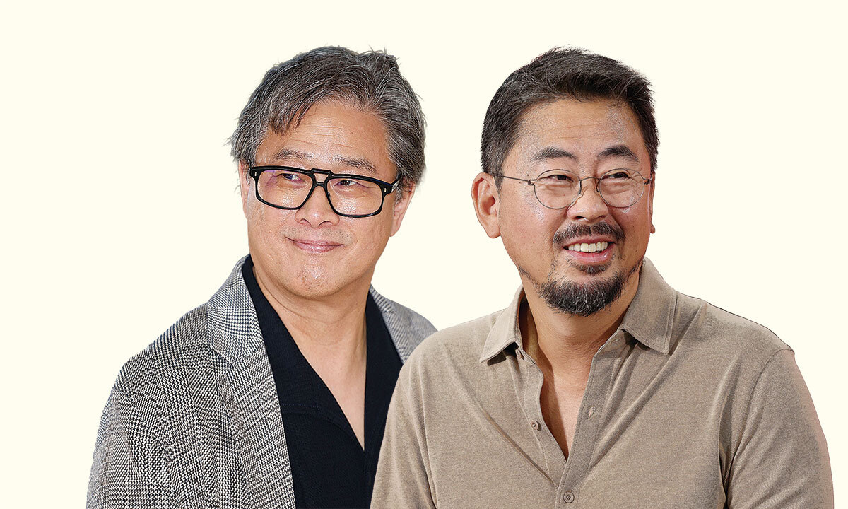 박찬욱 감독(왼쪽), 나홍진 감독