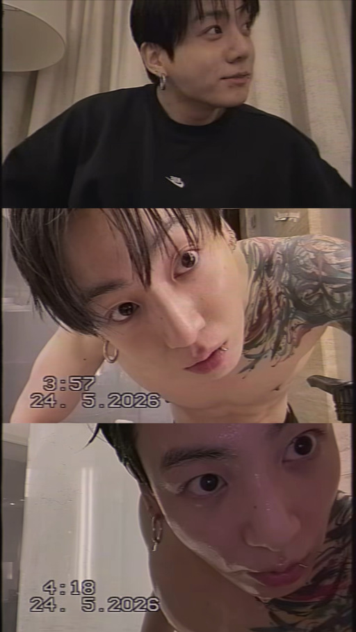 가수 정국. 정국 SNS 캡처