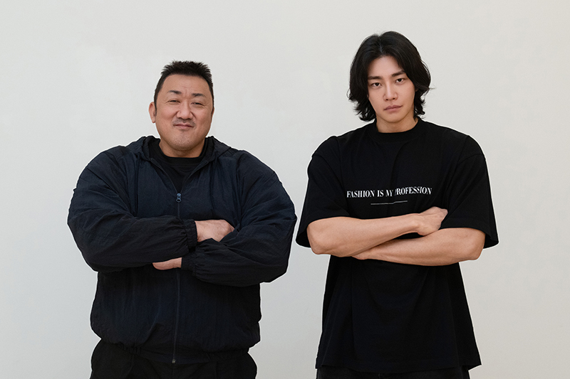 ‘범죄도시5’ 마동석·김재영.&nbsp;에이비오엔터테인먼트 제공