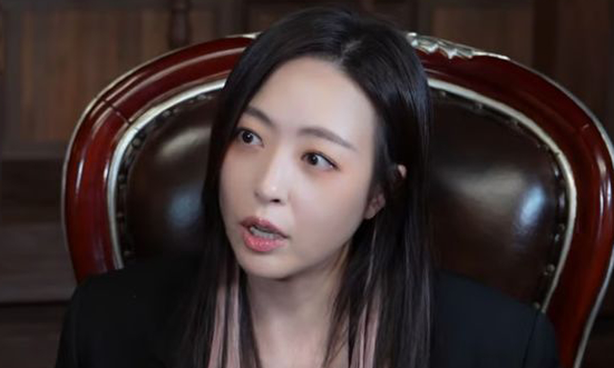 그룹 베이비복스 출신 배우 심은진. 유튜브 채널 '찐자매크로스' 화면 캡처