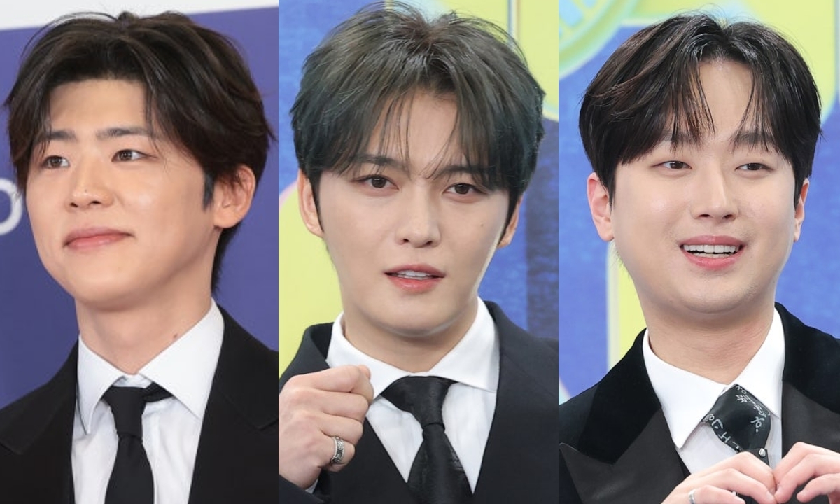 (왼쪽부터) 박지현, 김재중, 이찬원. 뉴스1