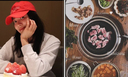 송혜교, 어머니와 휴가…삼겹살·된장찌개 한 상