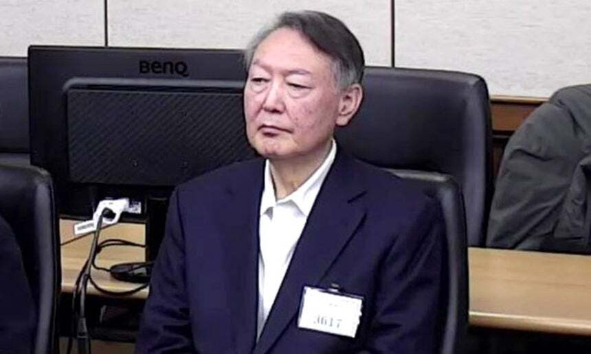 윤석열 전 대통령. 서울중앙지법 제공