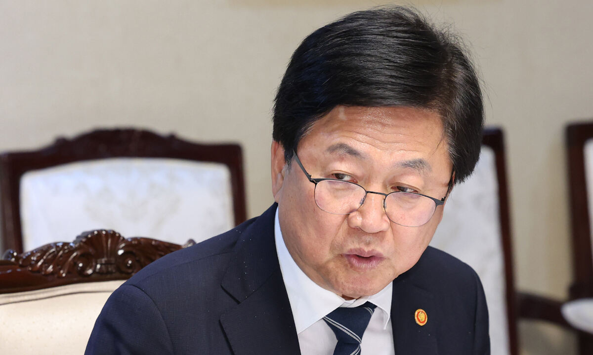 최교진 교육부 장관. 뉴시스