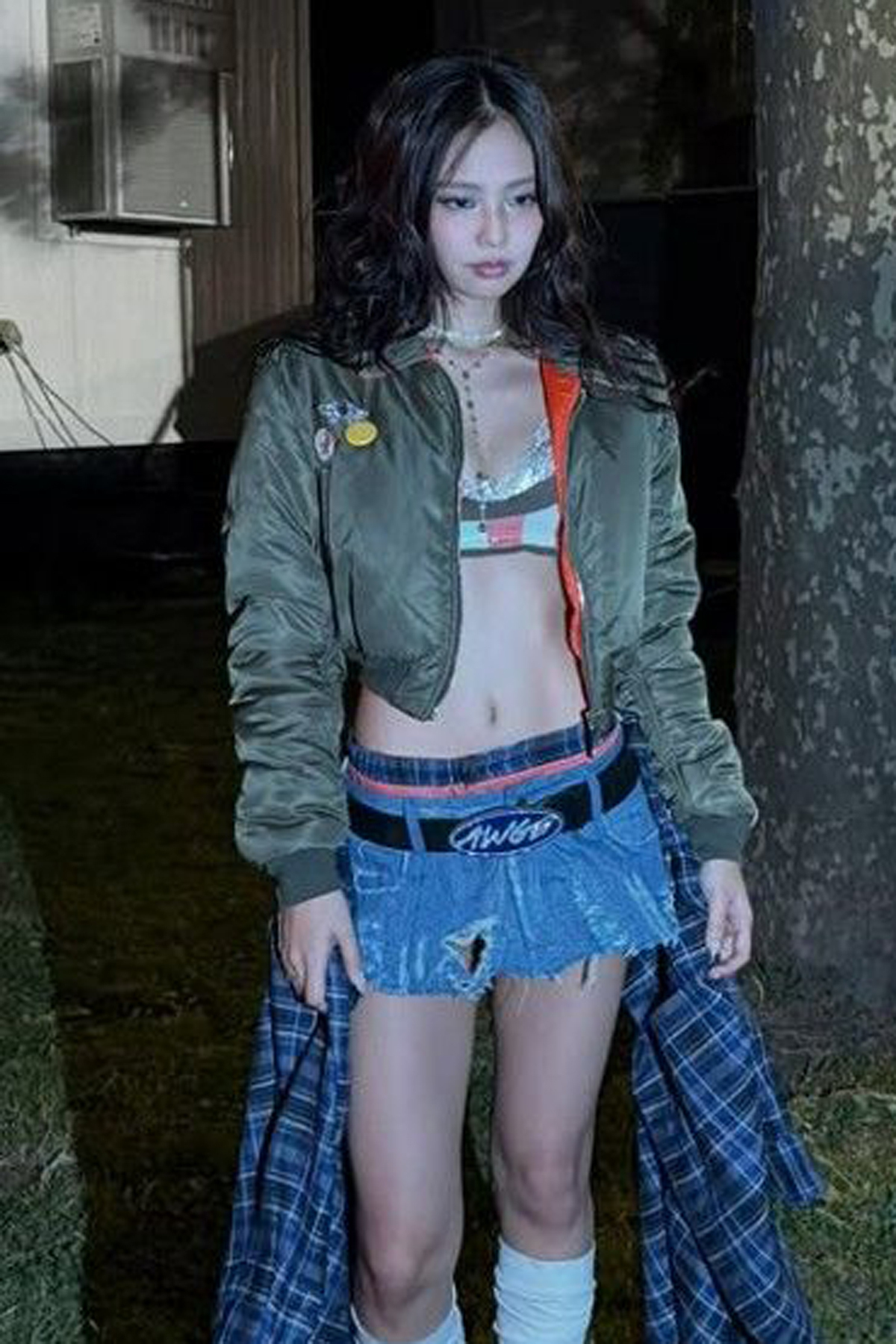 가수 제니. 제니 SNS 캡쳐