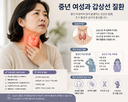 갱년기인 줄 알았는데 갑상선 질환?…&${esc.h}34;정확히 진단해야&${esc.h}34;