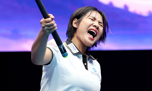 스롱, '당구 여제' 김가영 잡았다 …여자프로당구 10승 고지 정복