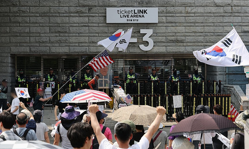 개표소 봉쇄 시위 열흘째…주말 참가자 늘며 장기화 조짐