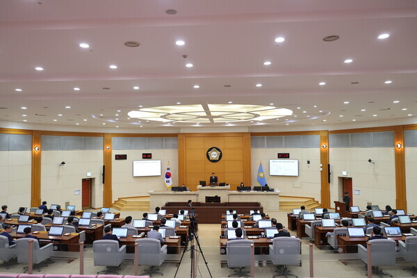 포항시의회, 제9대 마지막 임시회 개회