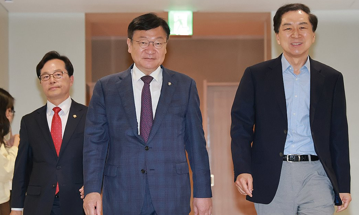 정점식, 국힘 5선과 오찬…쇄신·혁신 방안 논의