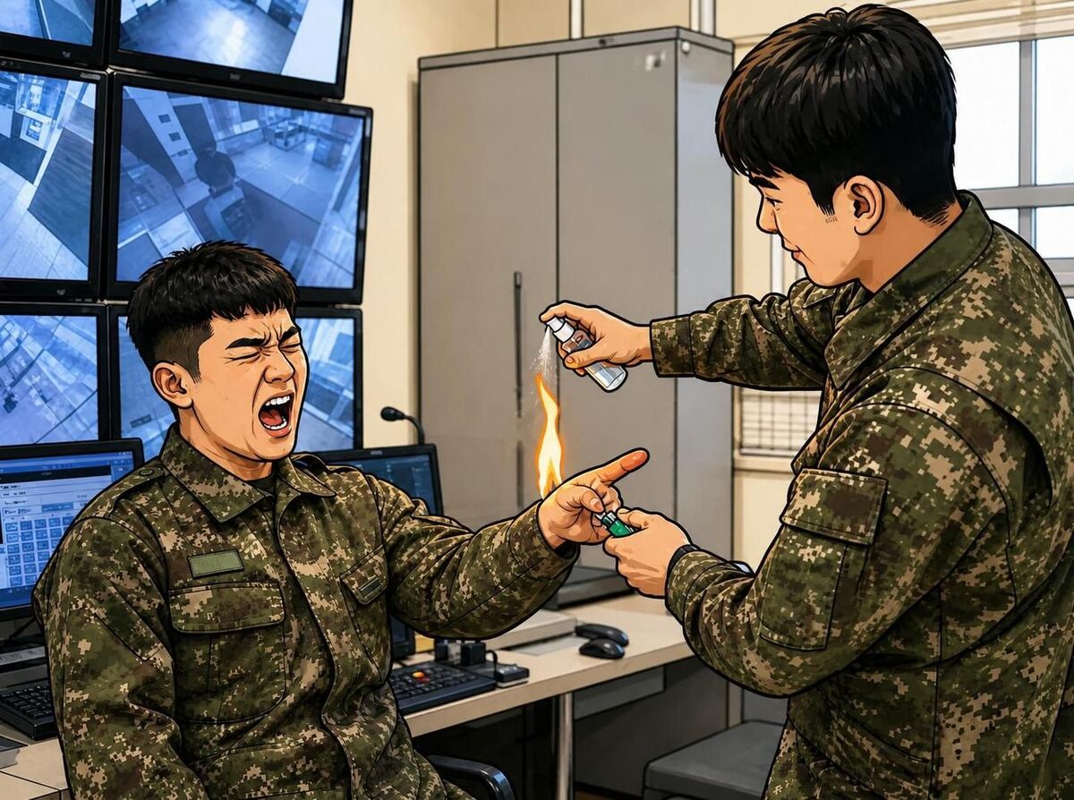 ‘심심해서’ 후임병 손에 불붙인 해병대원, 집행유예 3년