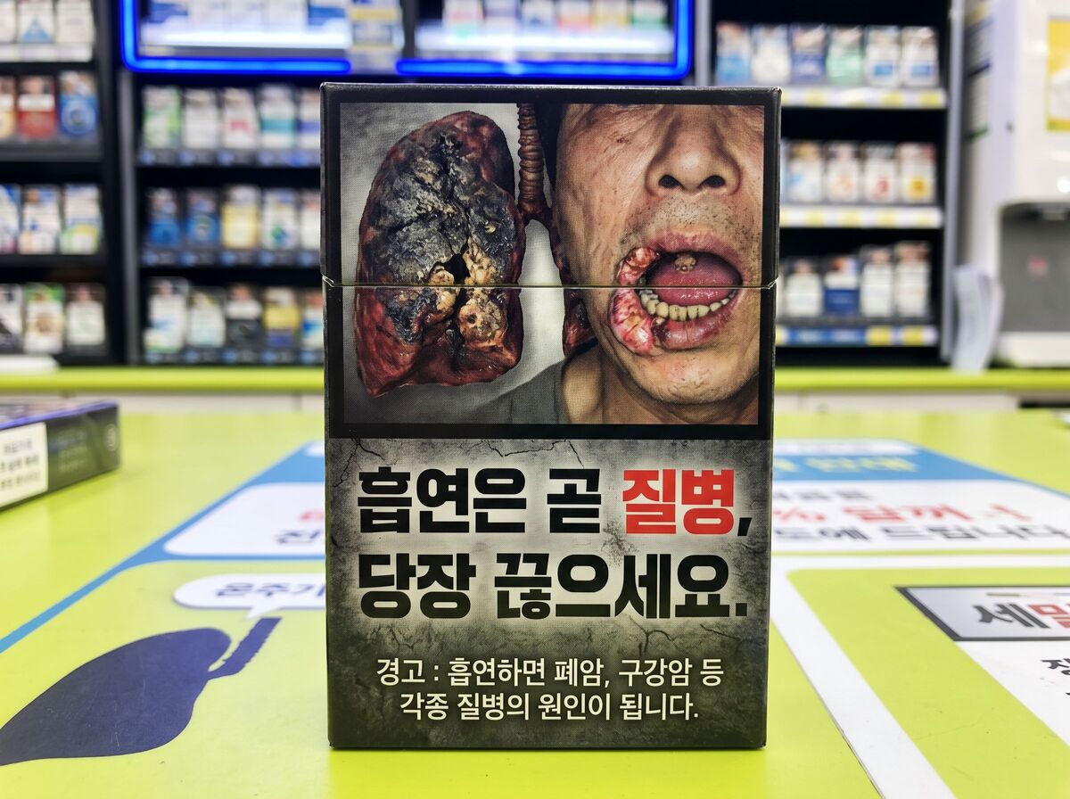 “흡연의 끝은 폐암”... 12월부터 담뱃갑 경고 문구 더 독해진다