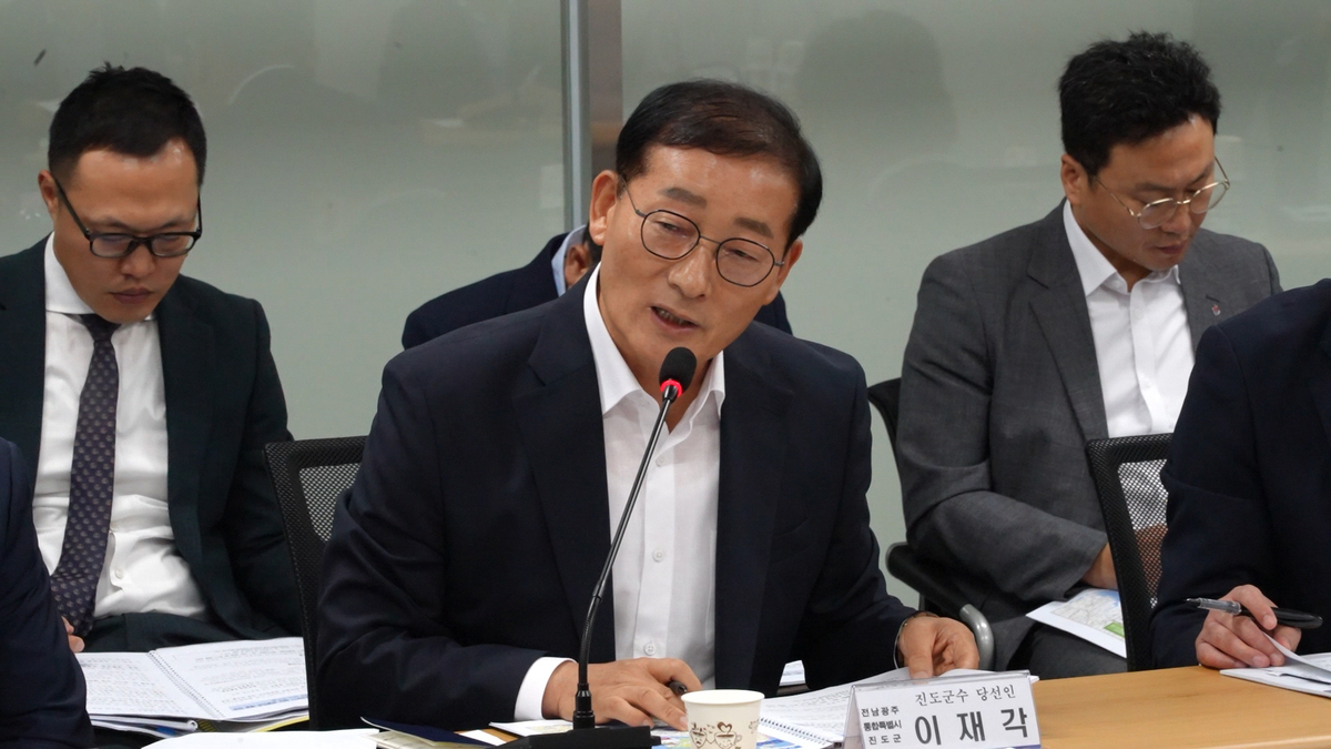 이재각 진도군수 당선인 “AI·해상풍력 잇는 ‘4600억 에너지 고속도로’ 뚫어야”