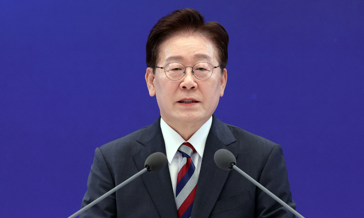 이재명 대통령이 29일 청와대 영빈관에서 열린 ‘대한민국 대도약 3대 메가프로젝트 국민보고회’에서 발언하고 있다. 뉴시스