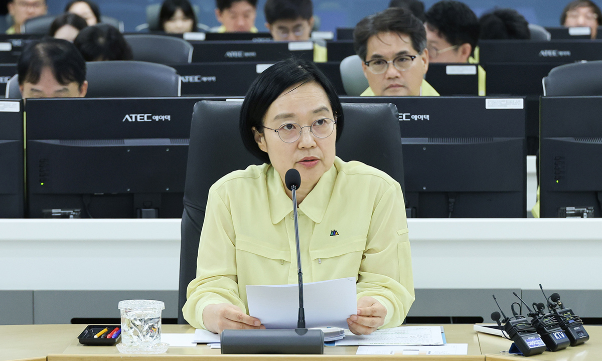 한성숙 총리 "집중호우 대비, 모자란 것보다 지나치게 해야"
