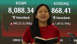 8000선 되찾은 코스피…삼전 실적·SK하닉 ADR에 반등 시험대
