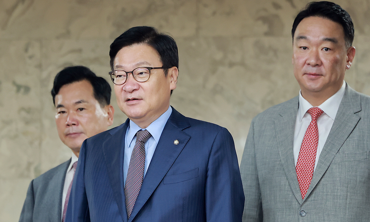 원구성 대치 속 정점식 “중진회의 소집해 투쟁 방향 의견 들을 것”