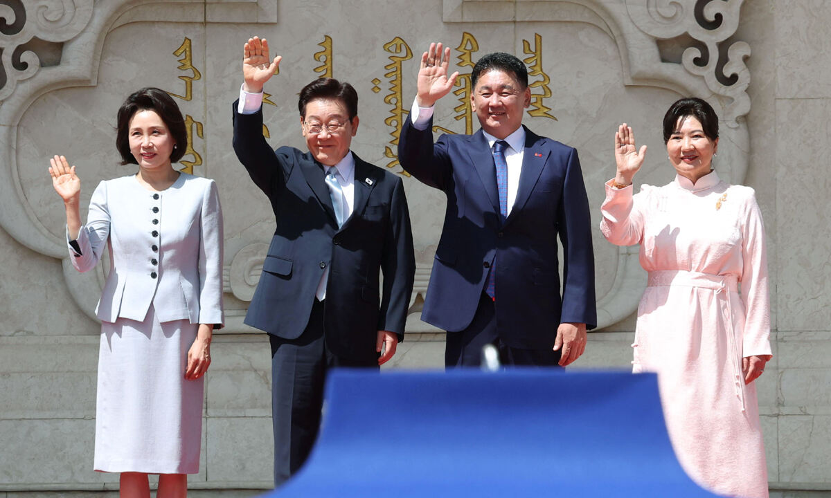 李대통령, 국빈방문 공식환영식…곧 한-몽골 정상회담