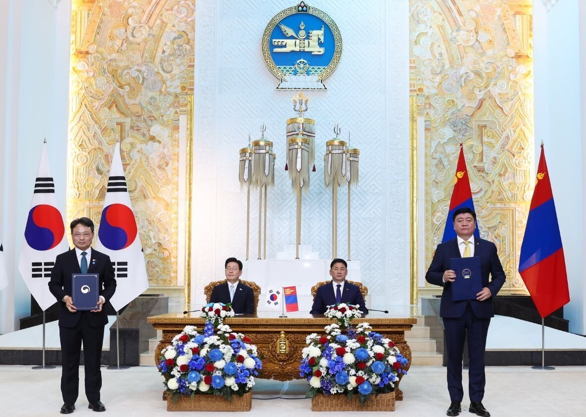 한국·몽골, 사막화 방지·산림복원 맞손…기후위기 공동 대응