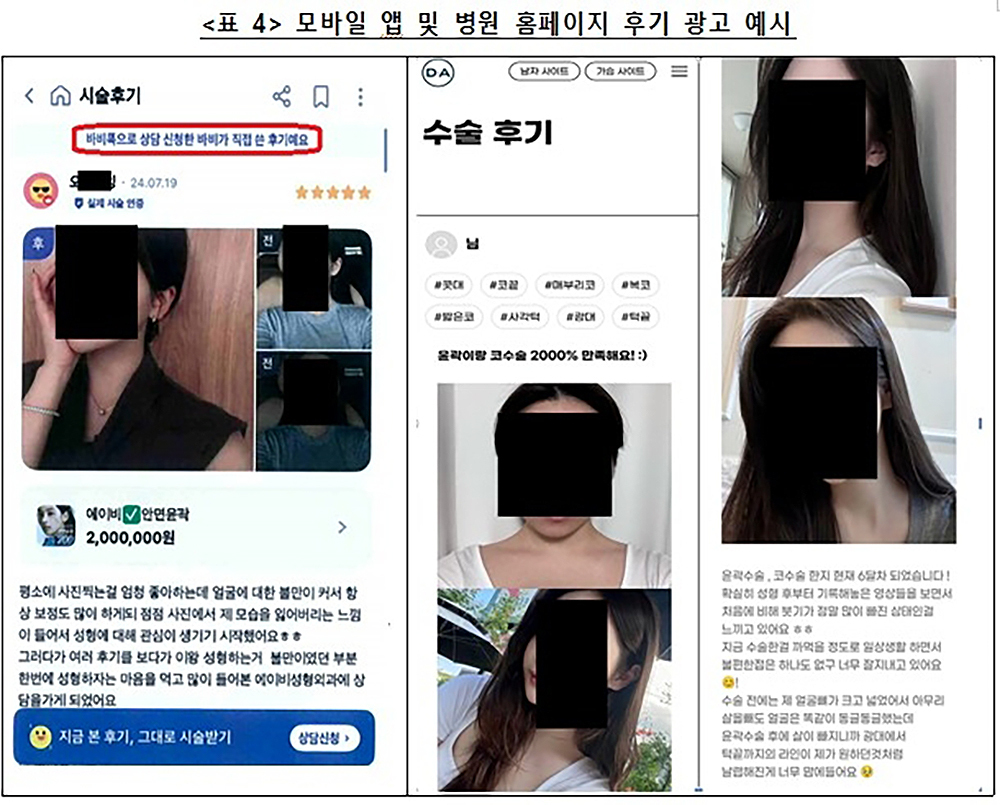 ‘내돈내산’인 줄 알았는데…성형외과 3곳, ‘뒷광고’로 공정위 제재